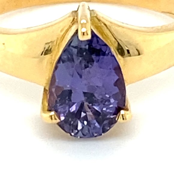 GIA Certified Color Change Sapphire 1.46ct 18KRing - Picture 7 of 8